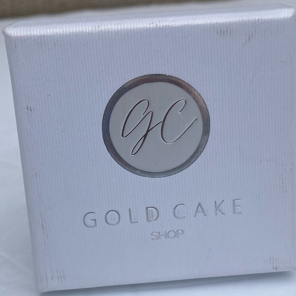 Gold Pet Charm Crystal Heart and Star - Picture 3 of 4